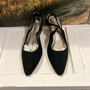 Ross Hommerson Slingback Heel Black (9.5)